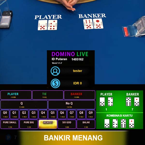 cara bermain domino live