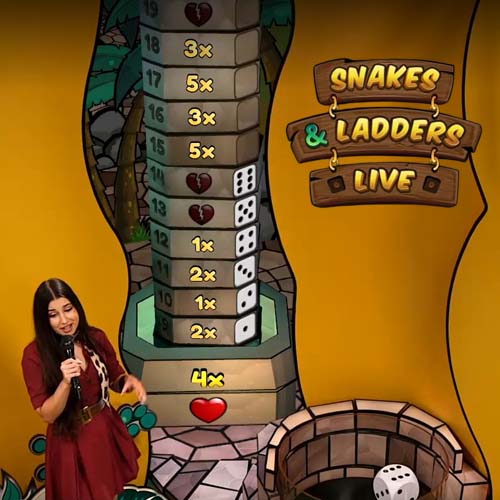 cara bermain snakes & ladders live