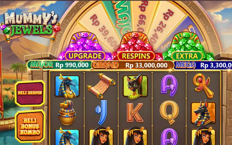 slot gacor Mummy's Jewels game terbaru dari pragamtic play hadir di JMTOTO